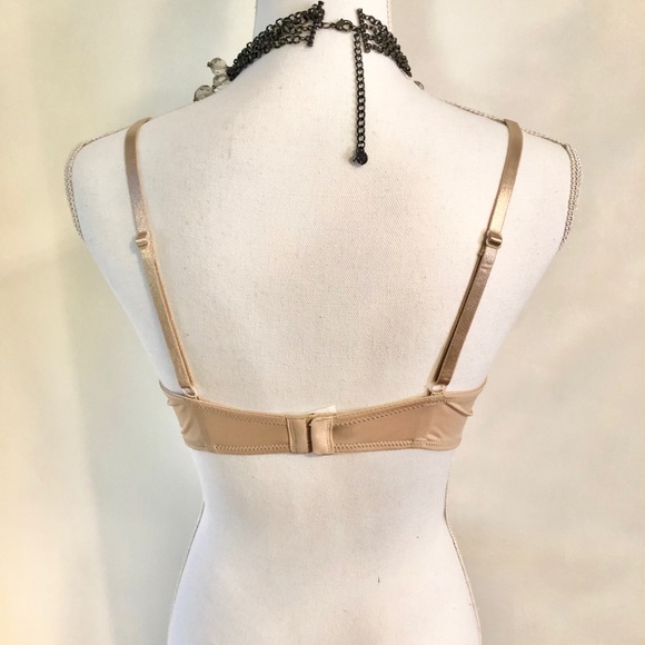 New Maidenform Nude Lace Push Up Bra 36B - Picture 5 of 7